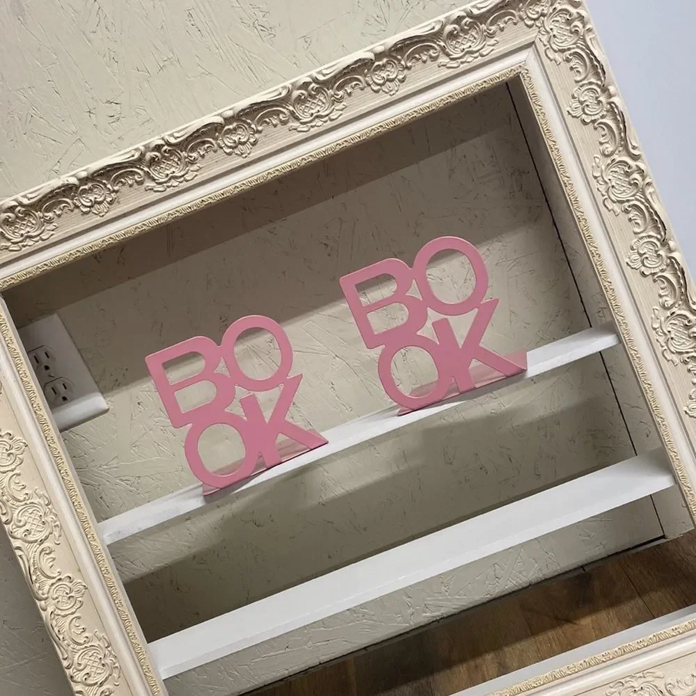 Pink Bookends - Picture 1 of 6